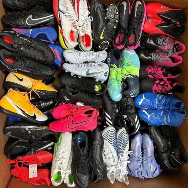 Mixed Sizes Soccer Cleats Pallet